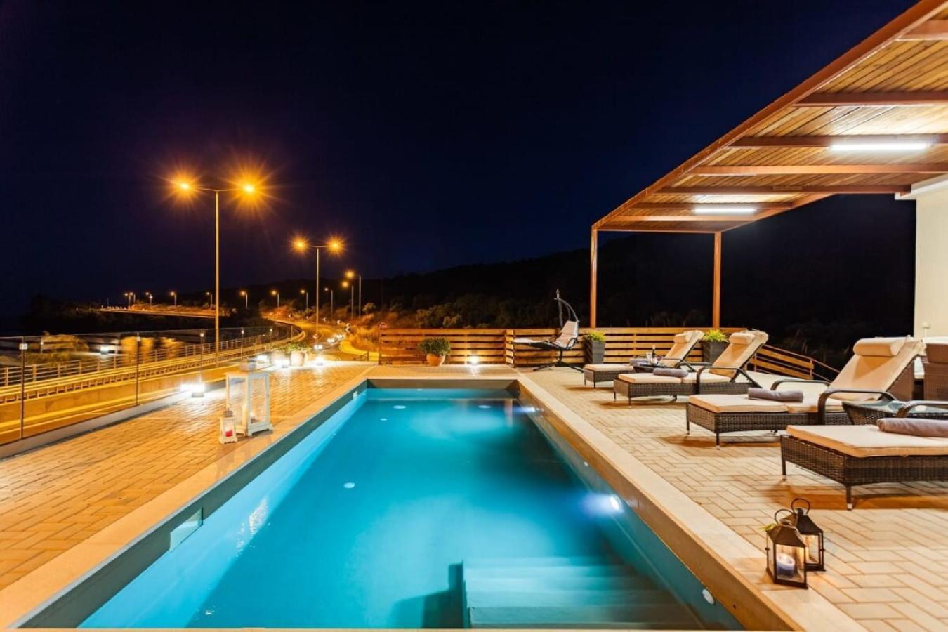 Seaside Summer Bliss - Aurora Luxury Pool Paradise Petalídhion Exterior foto